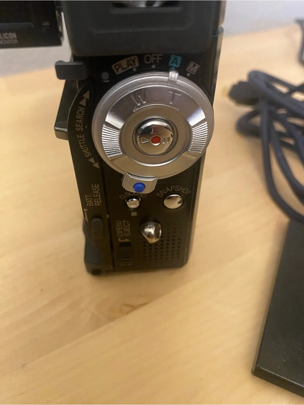 JVC Mega Pix Camcorder with Charger and Case - Black